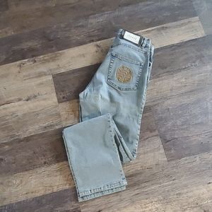 Feraud club jeans high waist blue denim women size 40